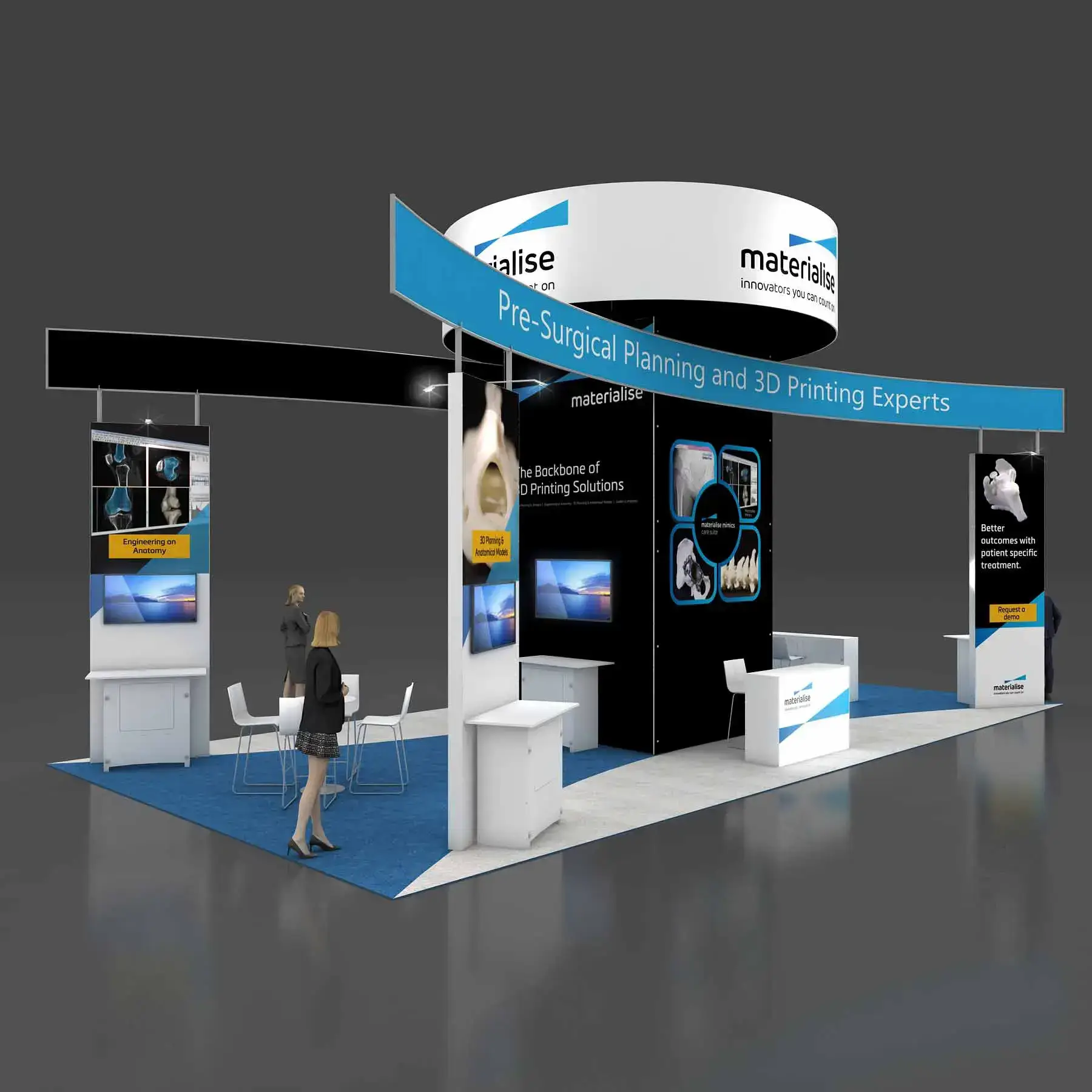 20x40 trade show displays