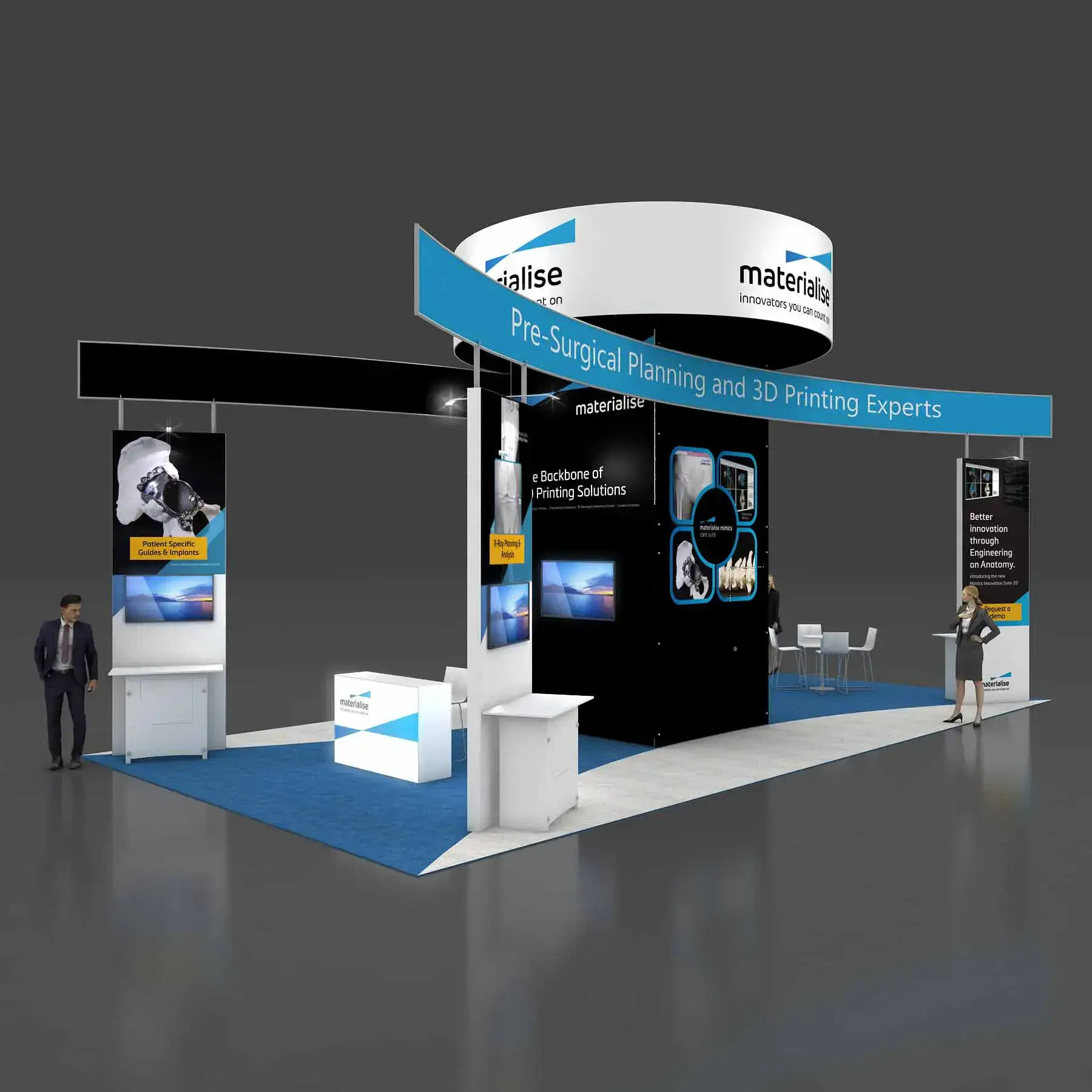 20x40 trade show displays