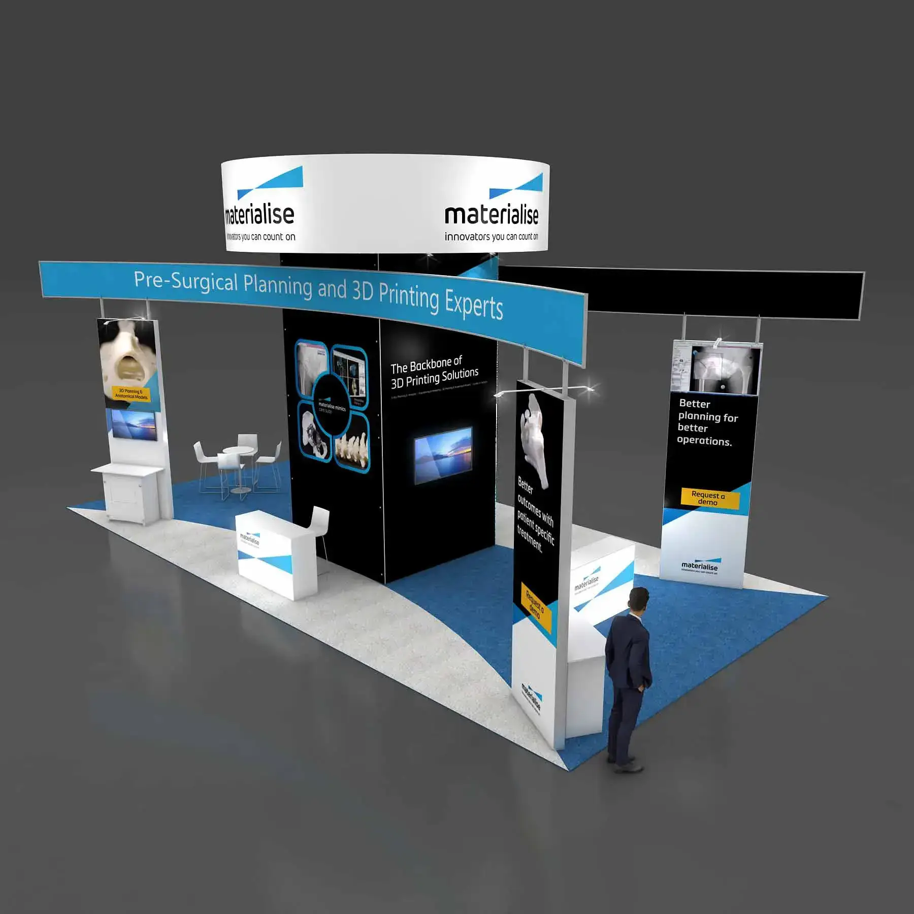 20x40 trade show displays