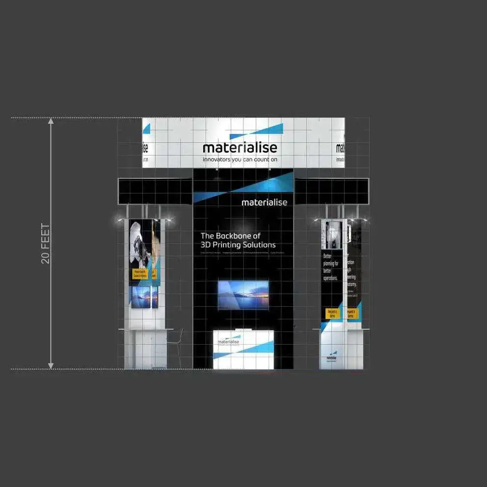 20x40 trade show displays