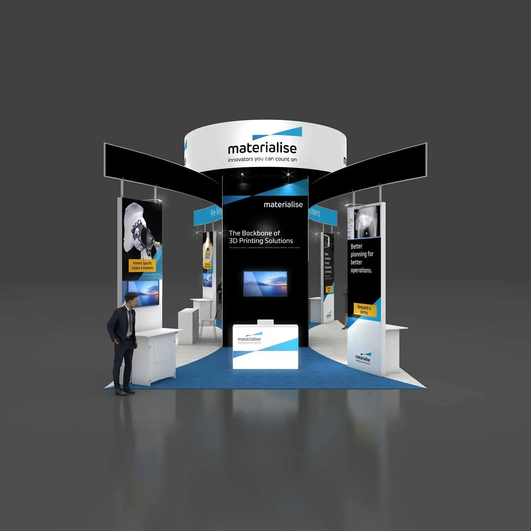 20x40 trade show displays