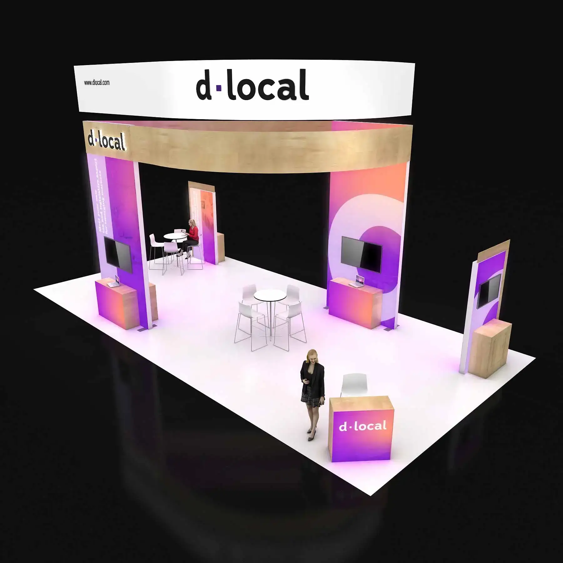 20x40 trade show displays