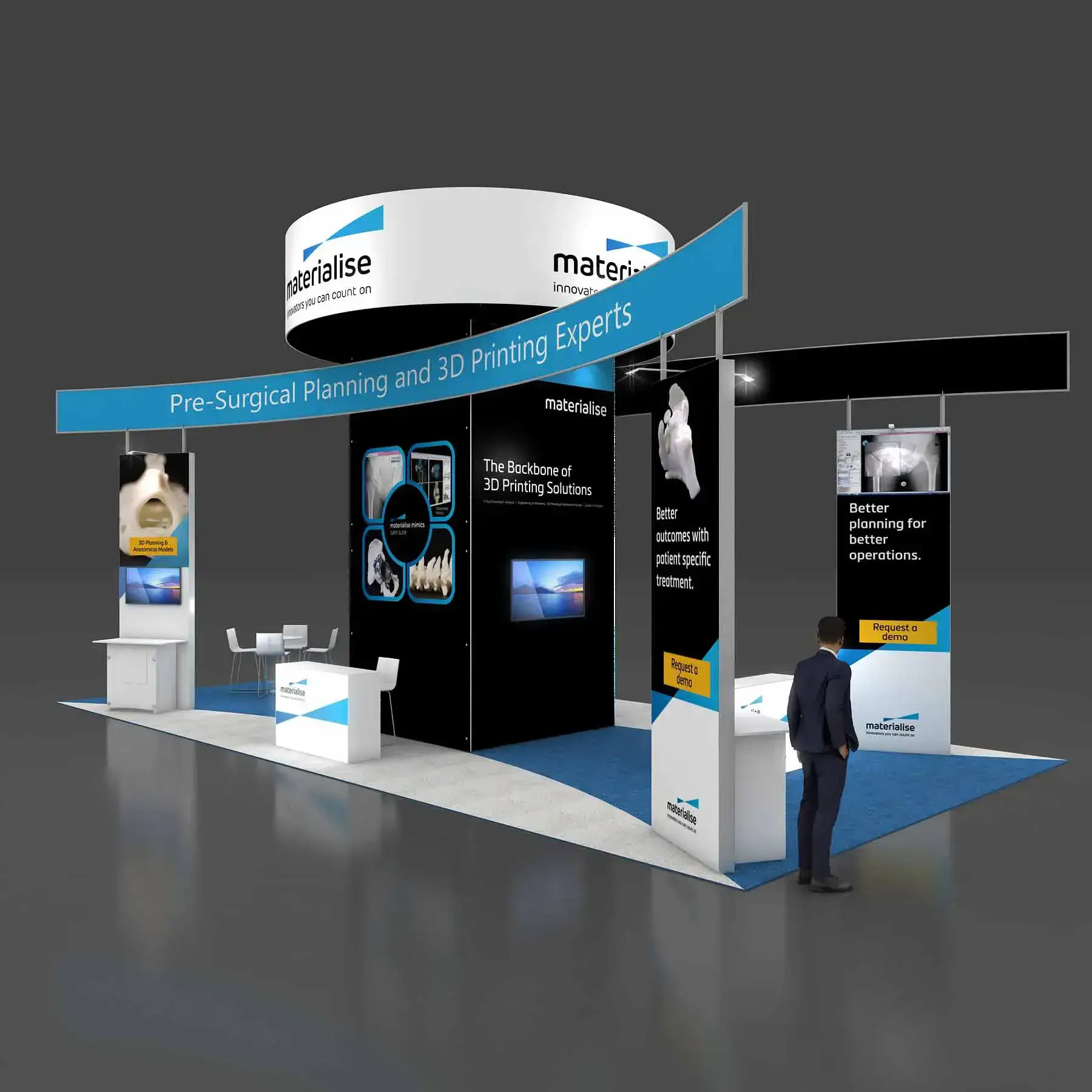 20x40 trade show displays