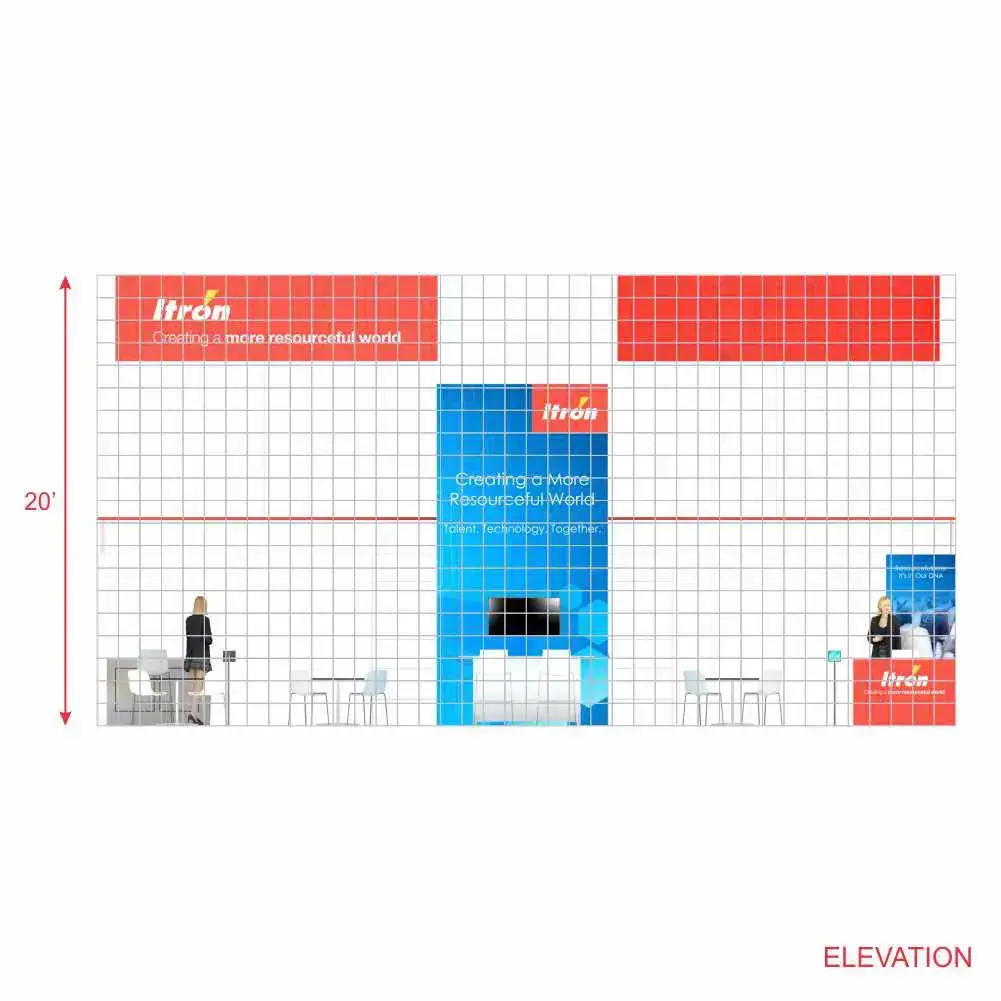 20x40 trade show displays