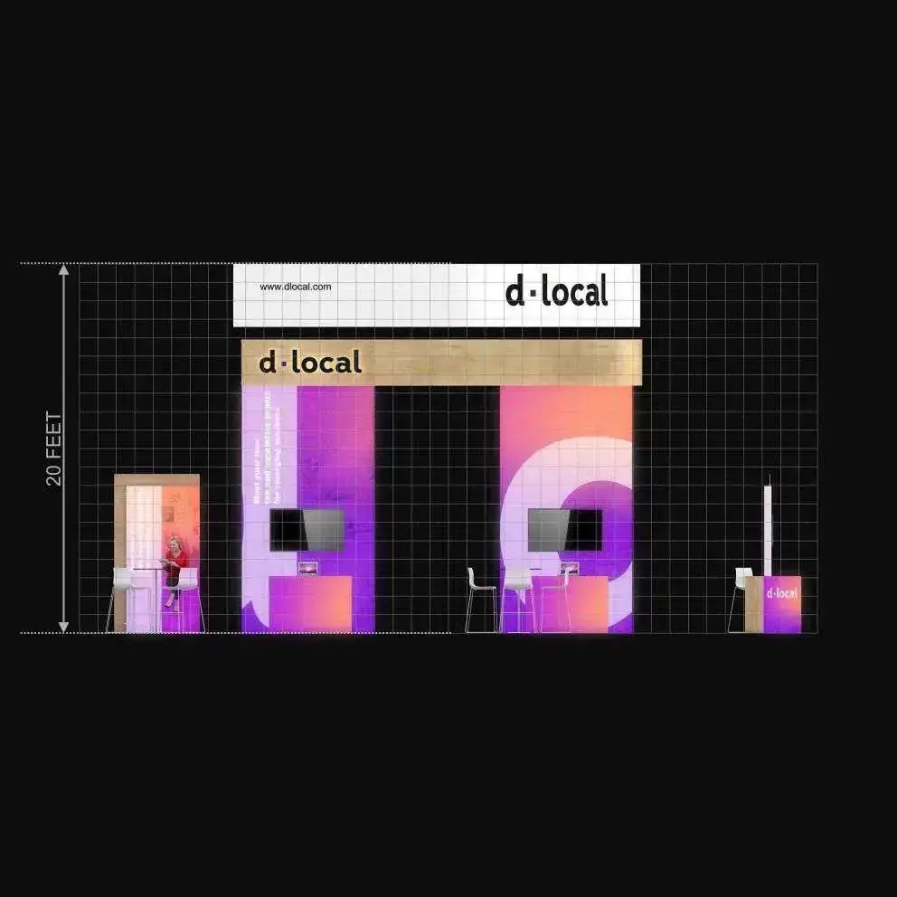 20x40 trade show displays