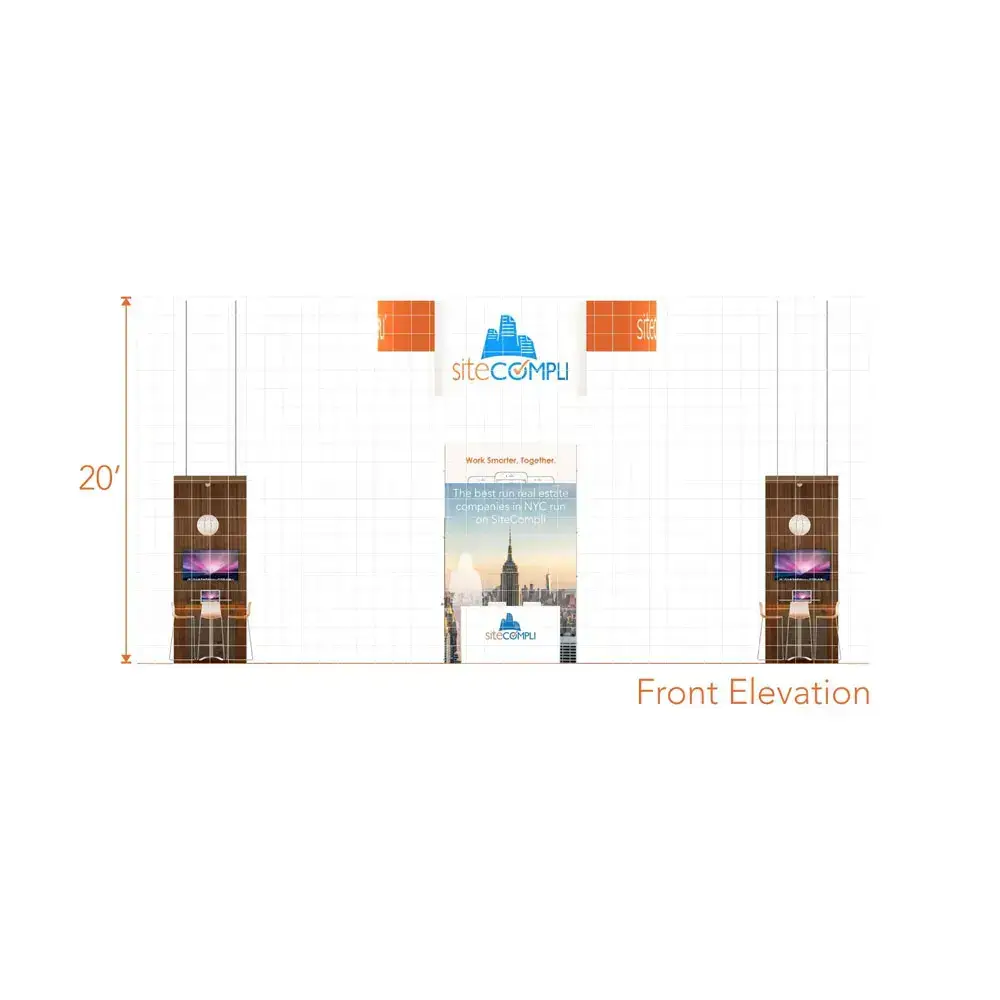 20x40 trade show displays