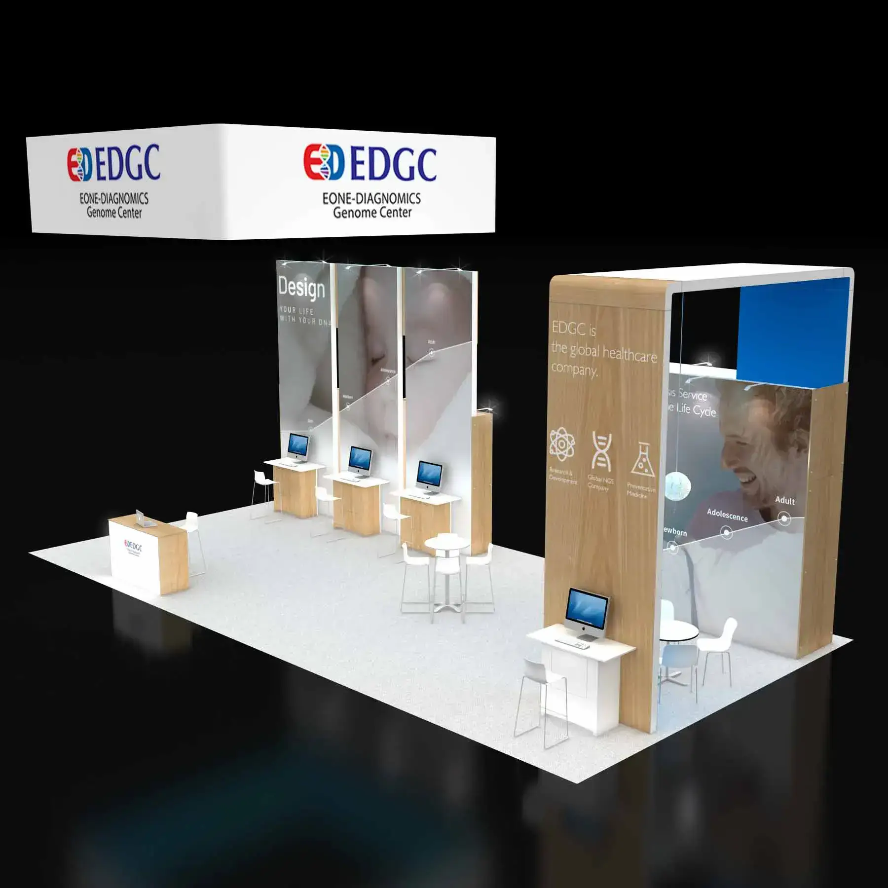 20x40 trade show displays