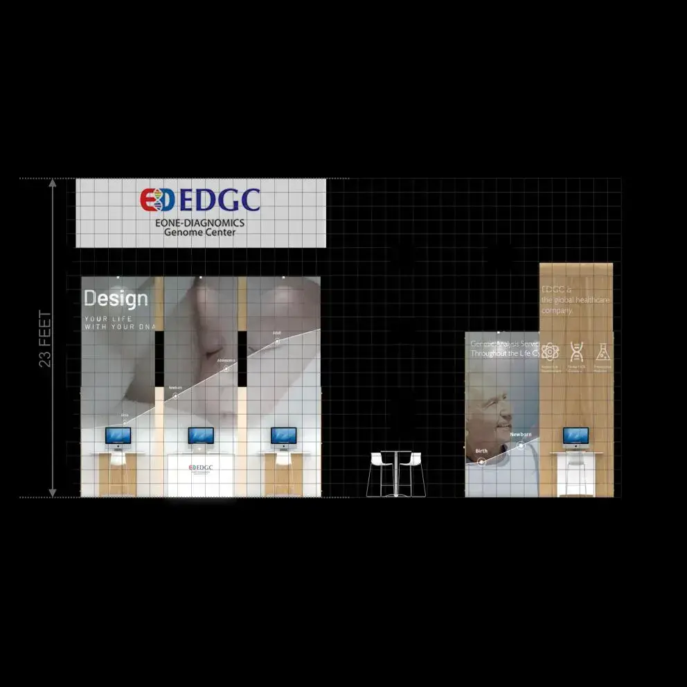 20x40 trade show displays