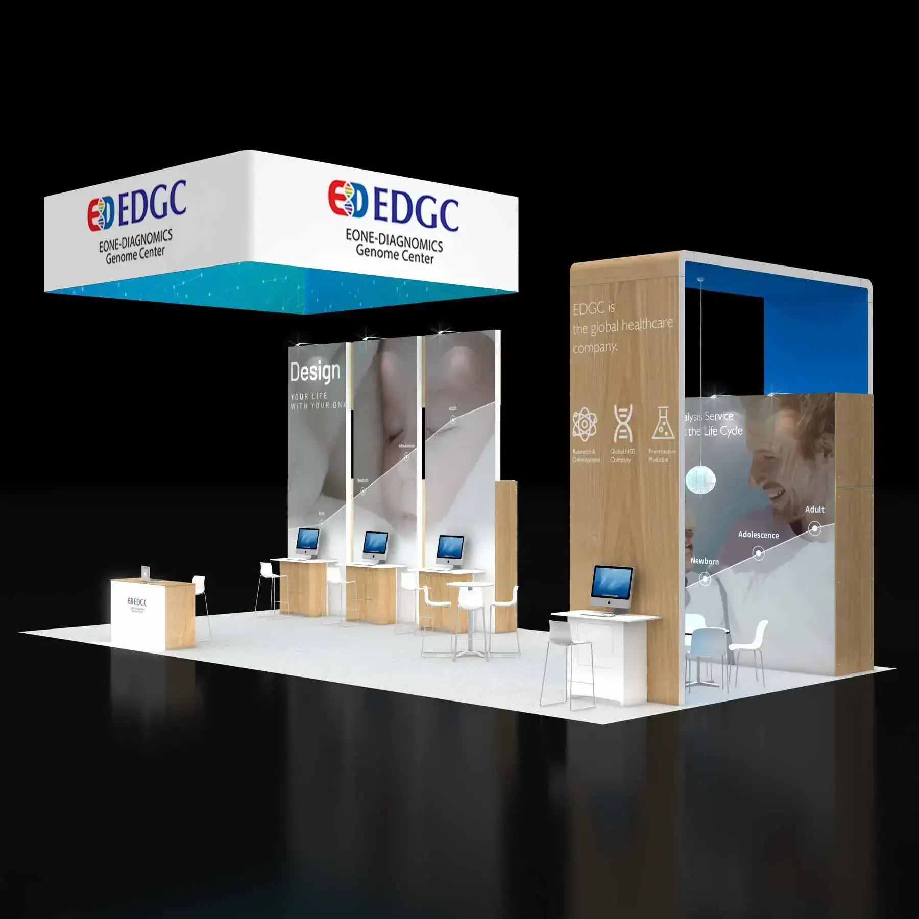20x40 trade show displays