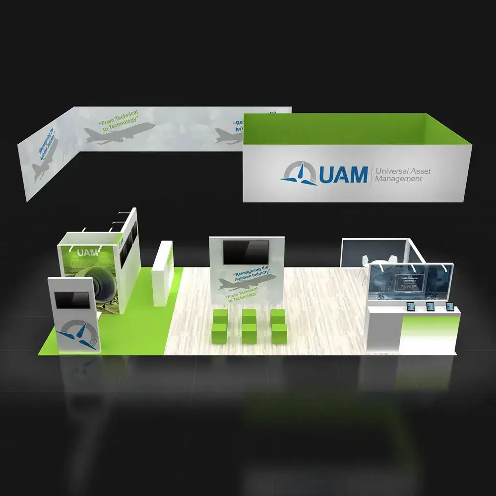 20x40 trade show displays
