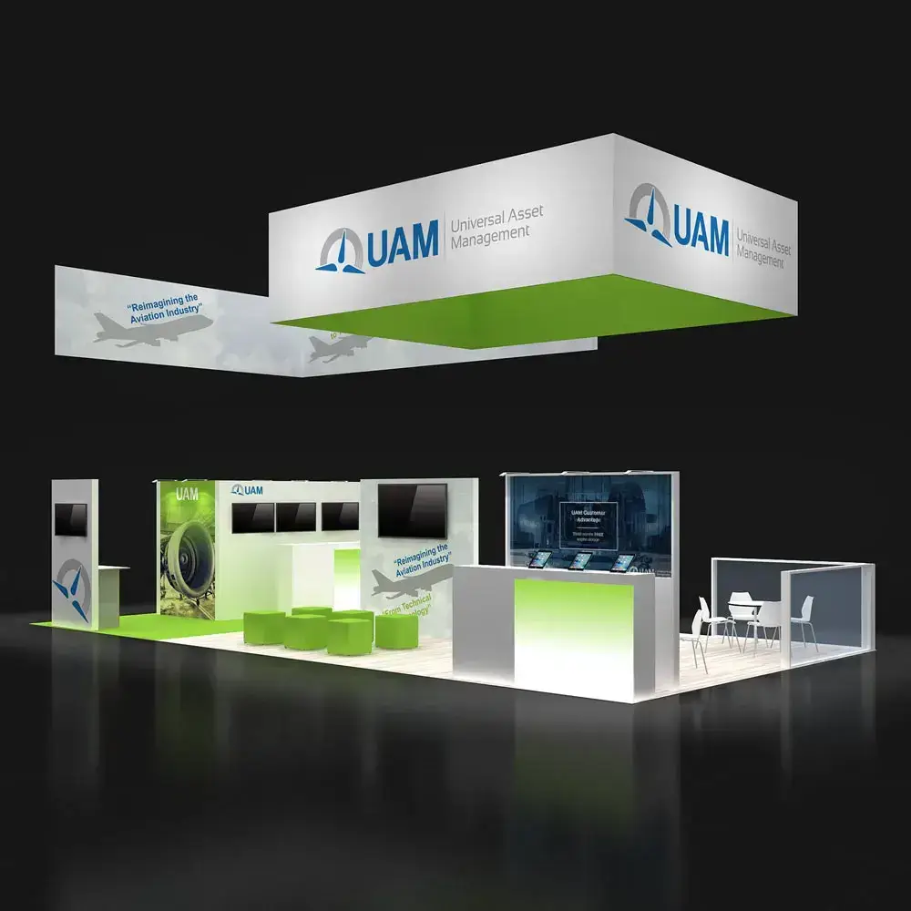 20x40 trade show displays