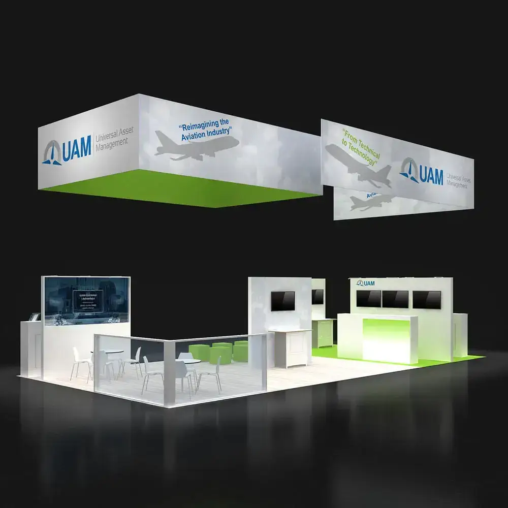 20x40 trade show displays