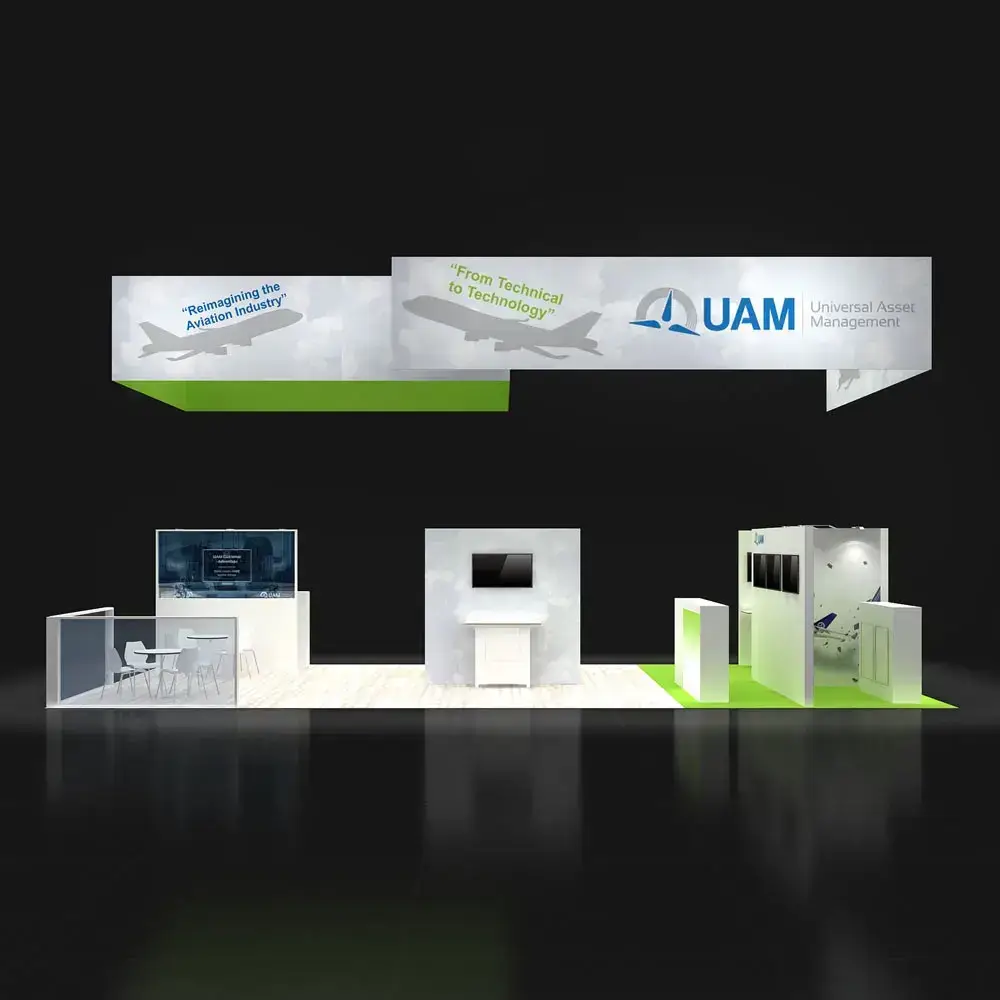 20x40 trade show displays