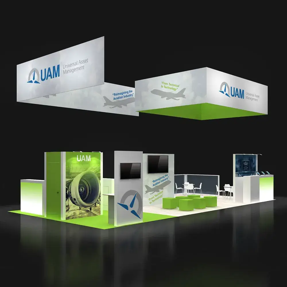 20x40 trade show displays
