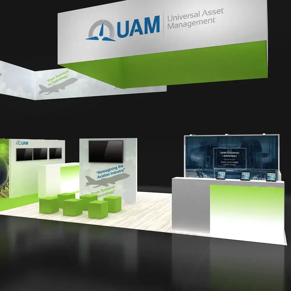 20x40 trade show displays