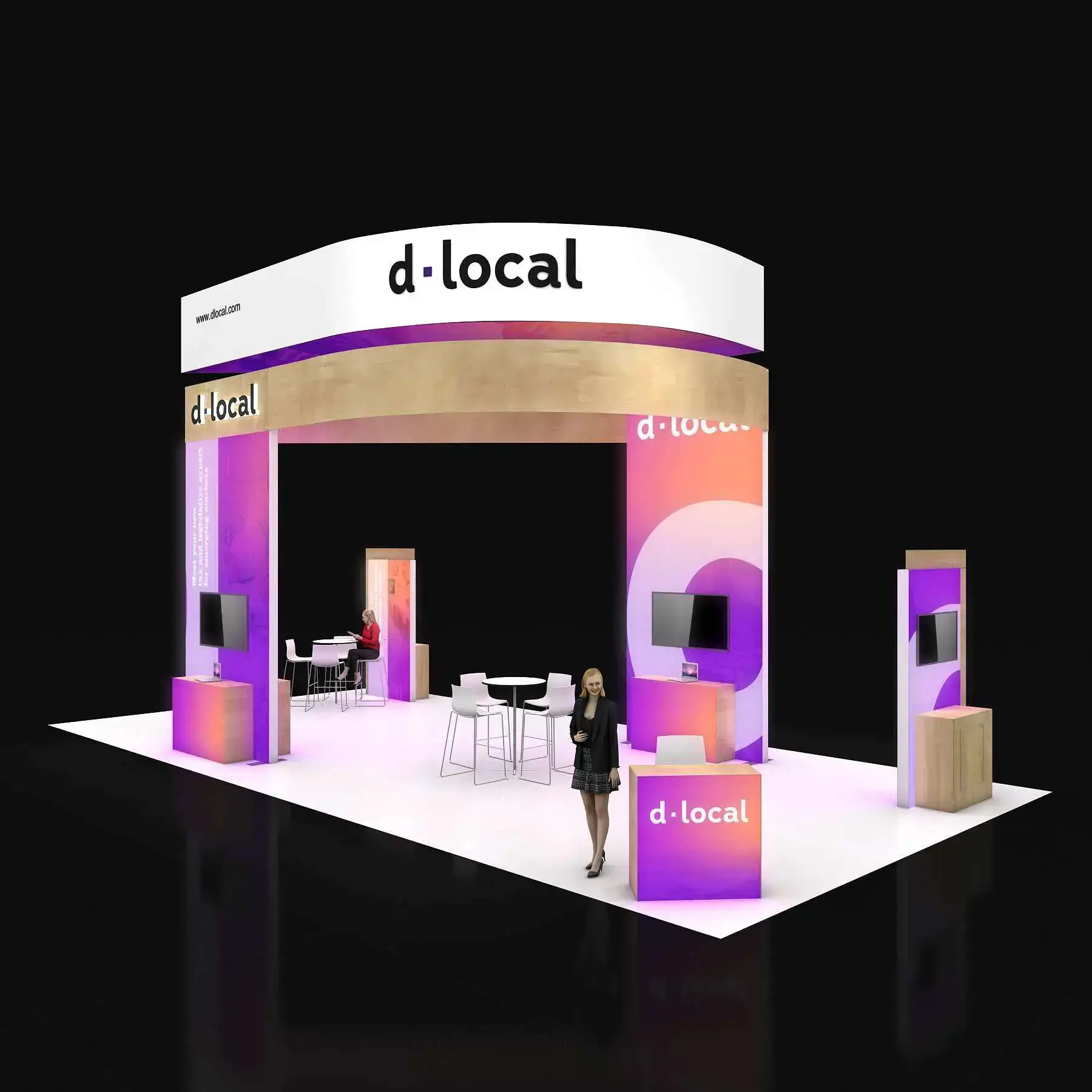 20x40 trade show displays