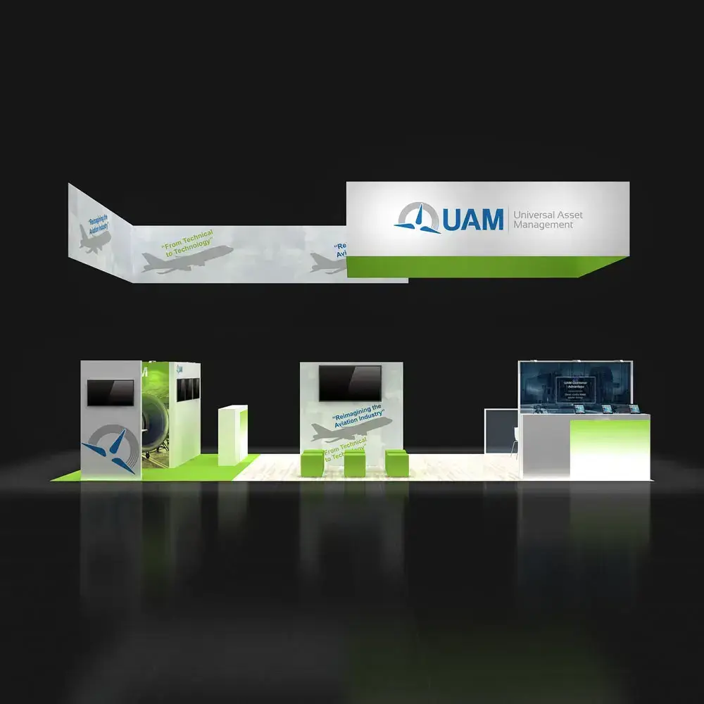 20x40 trade show displays