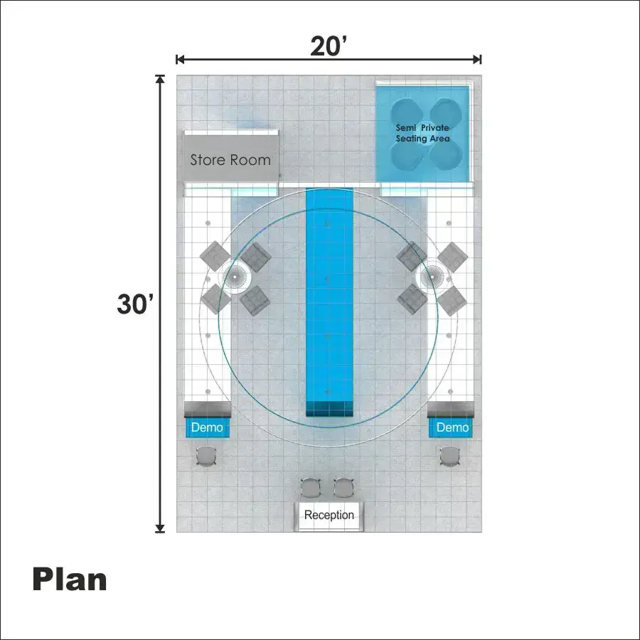 20x30 trade show displays