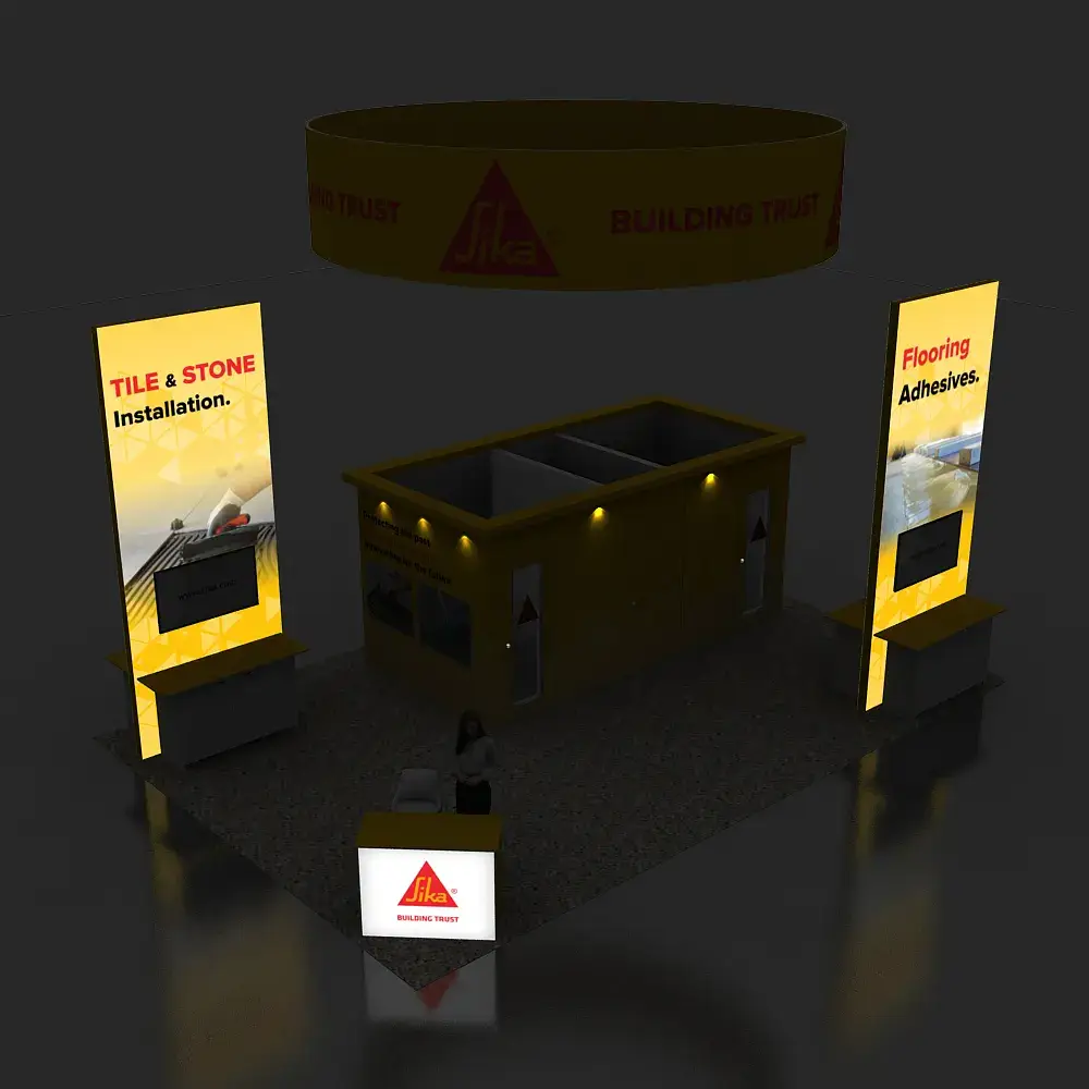 20x30 trade show displays