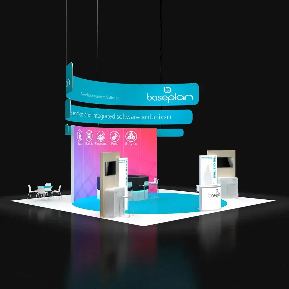 30x30 convention booth builders