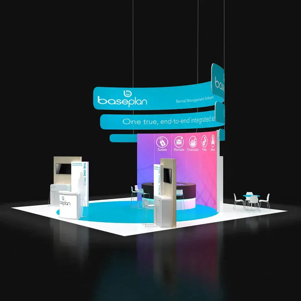 30x30 convention booth builders