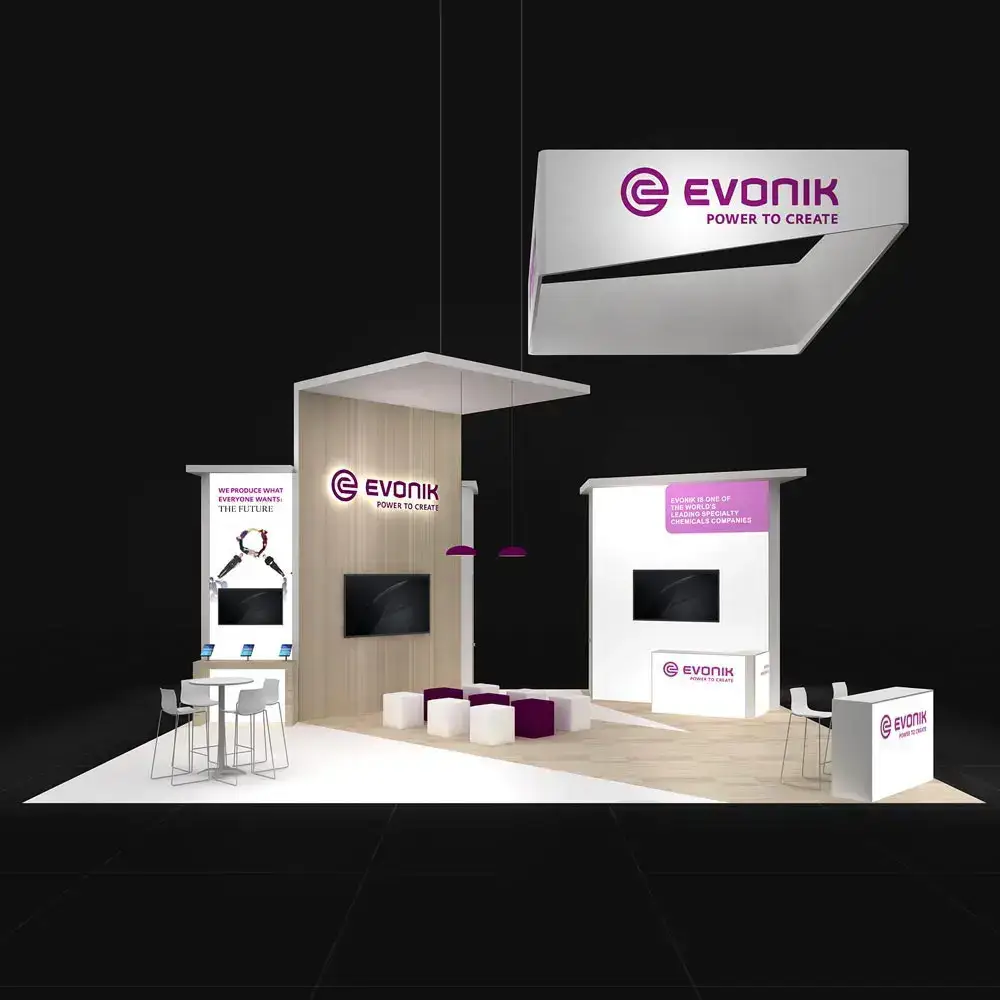 30x30 convention booth builders