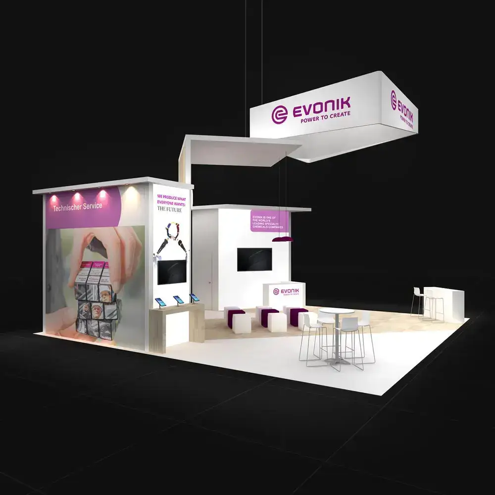 30x30 convention booth builders