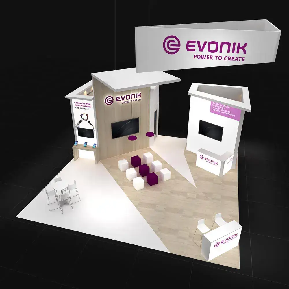 30x30 convention booth builders