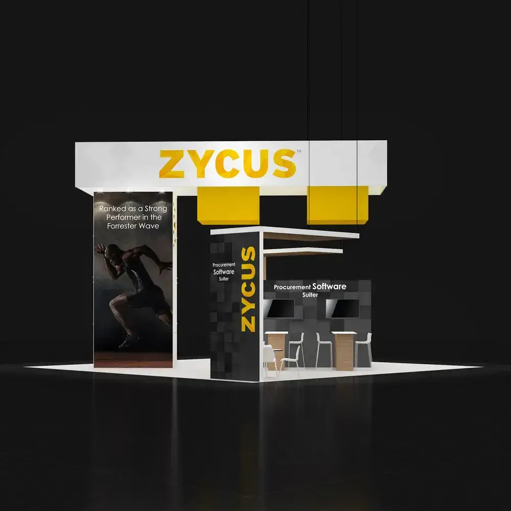 30x30 convention booth builders