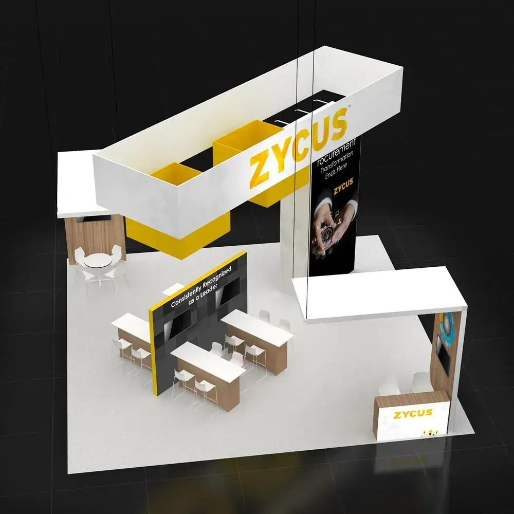 30x30 convention booth builders