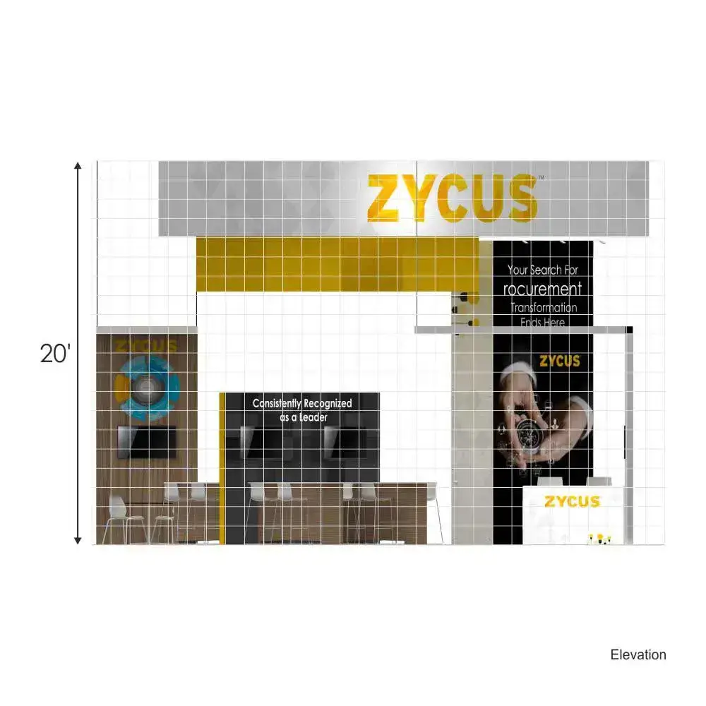 30x30 convention booth builders