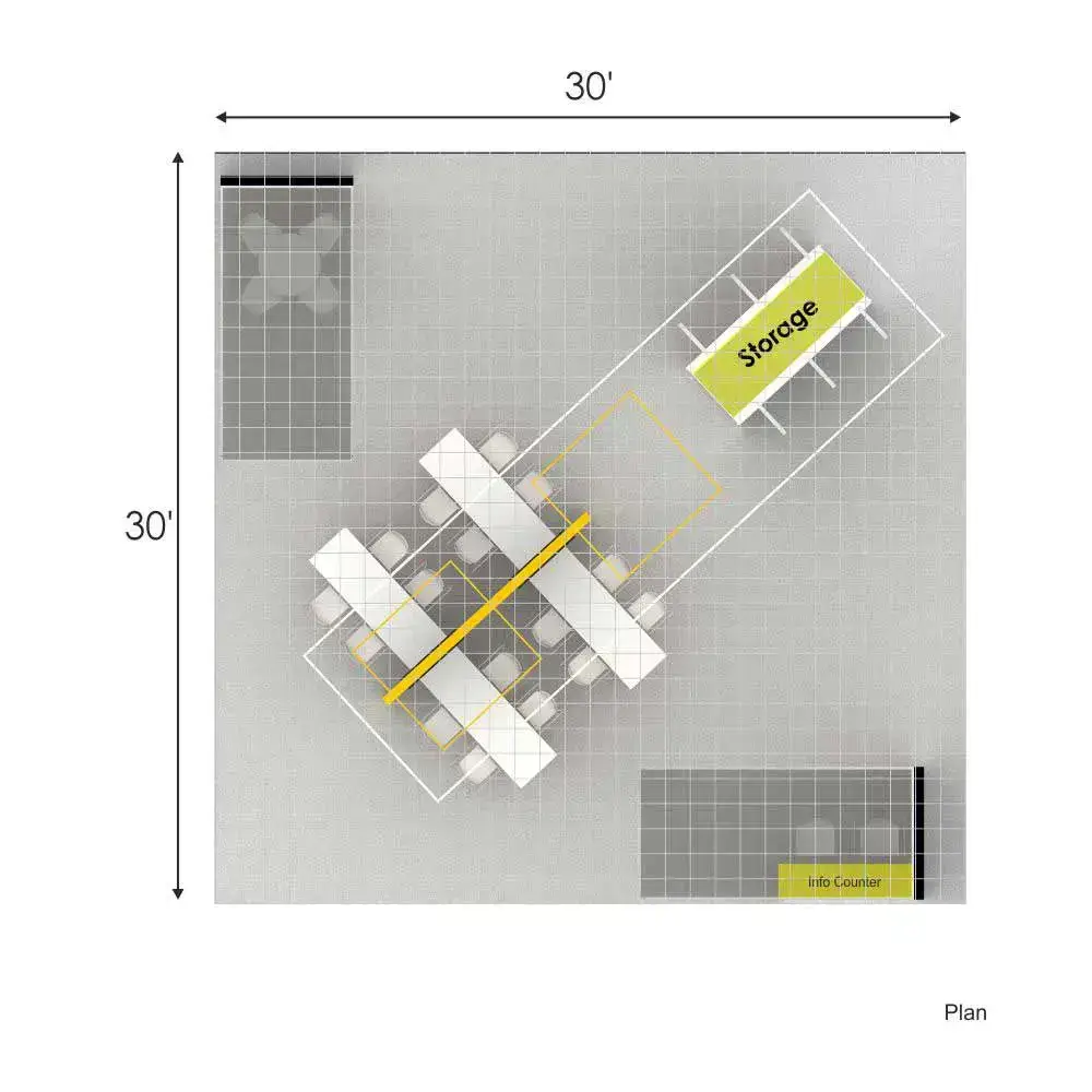 30x30 convention booth builders