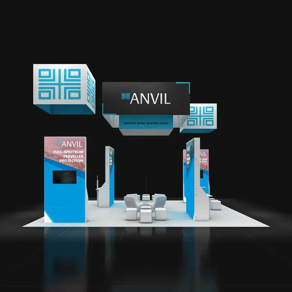 30x30 convention booth builders