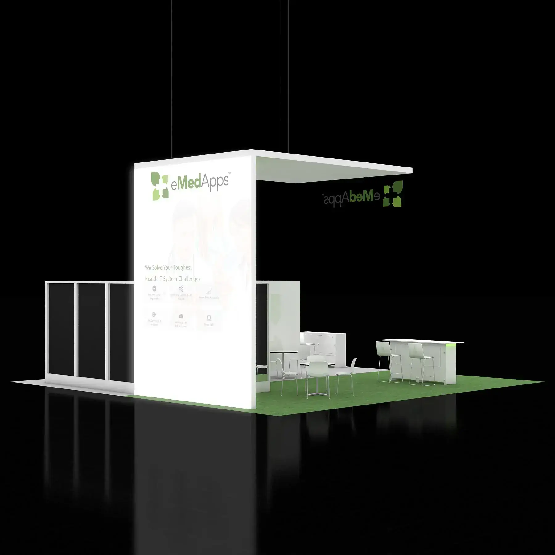 30x30 convention booth builders