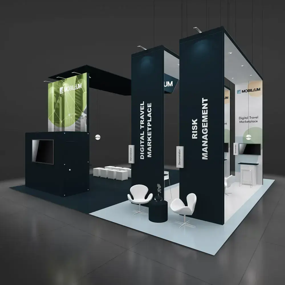 30x30 convention booth builders