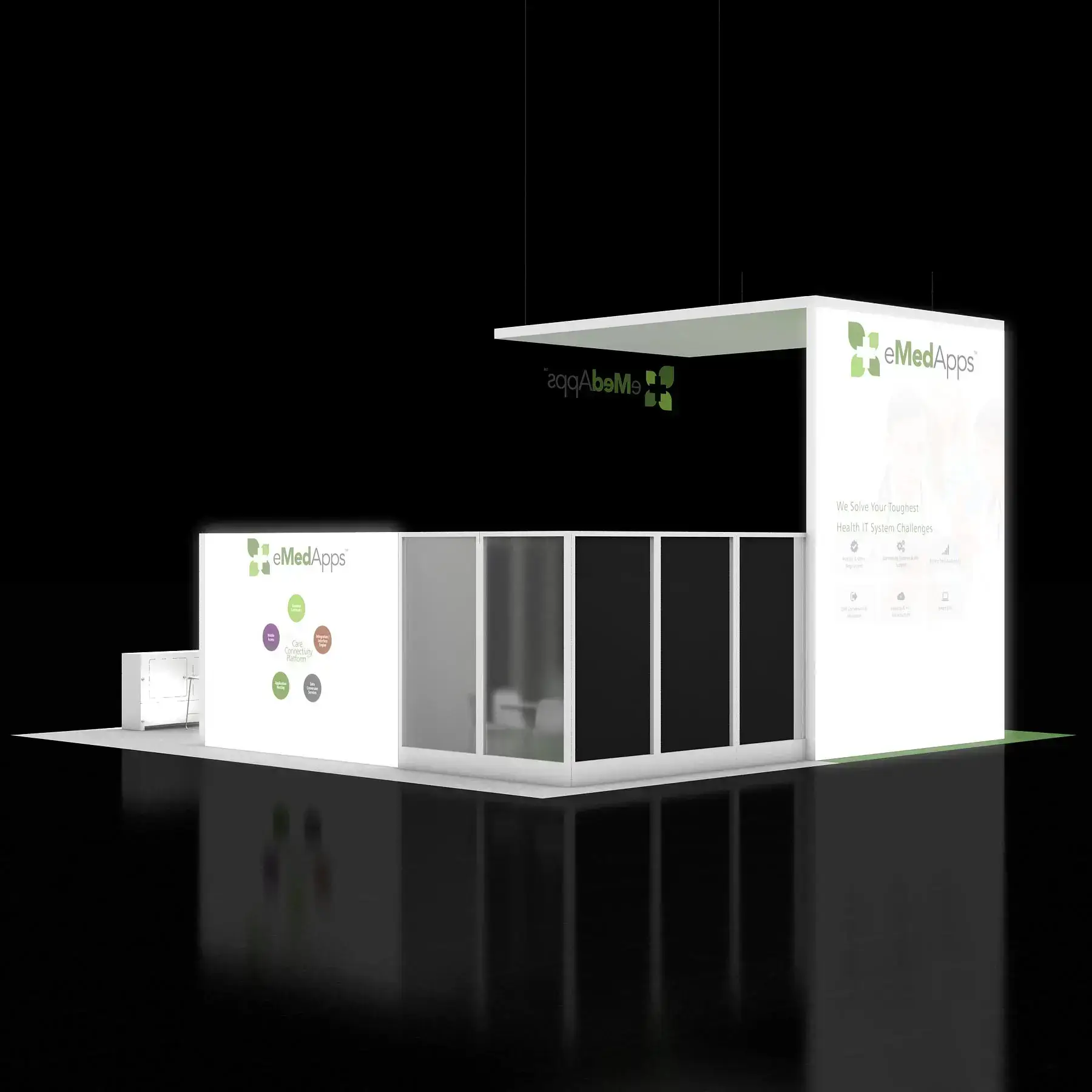 30x30 convention booth builders