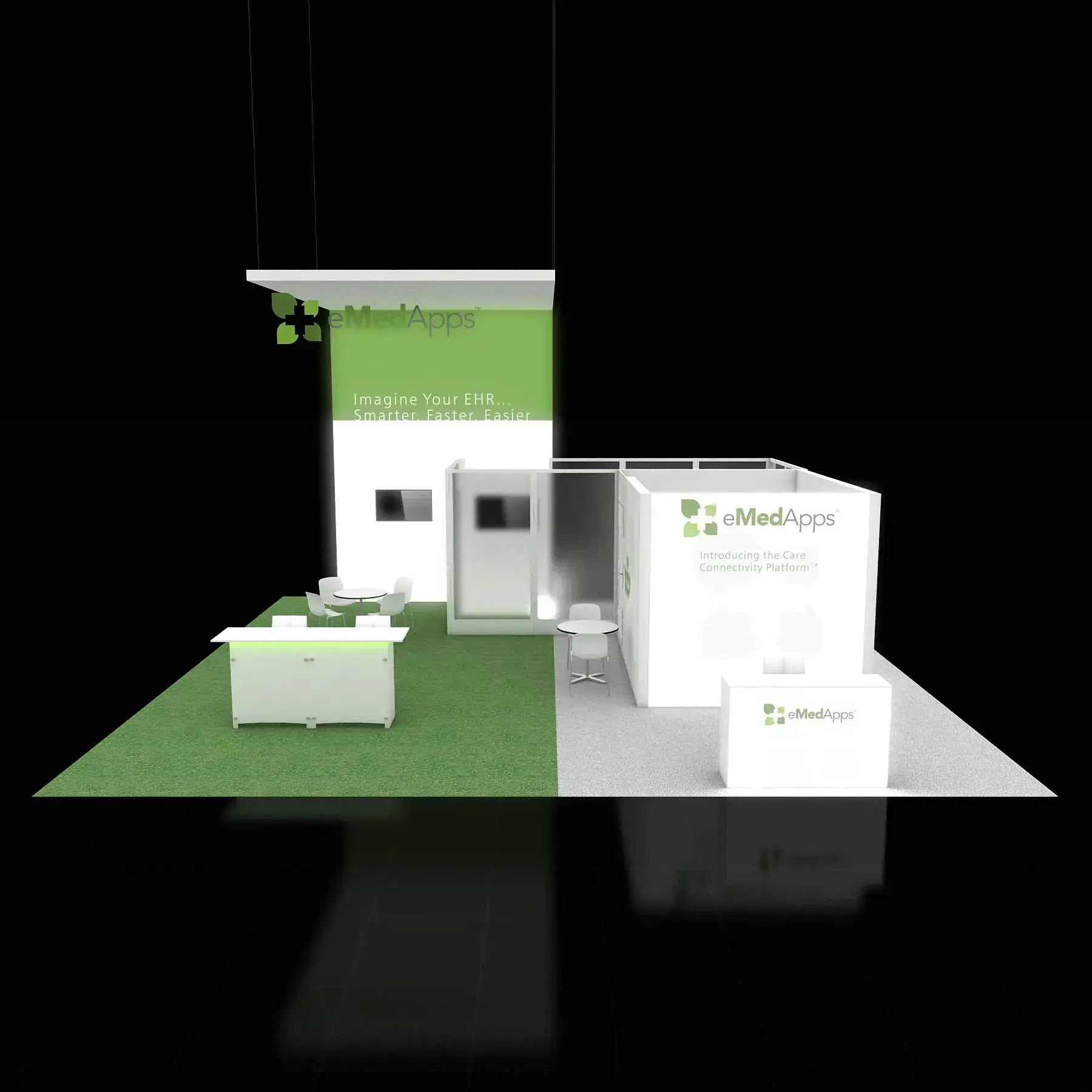 30x30 convention booth builders