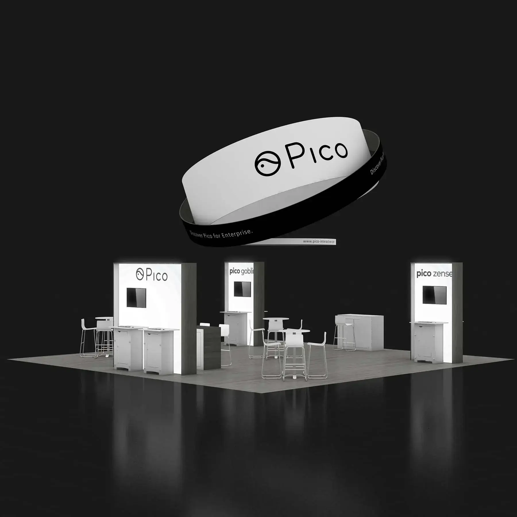 30x30 convention booth builders