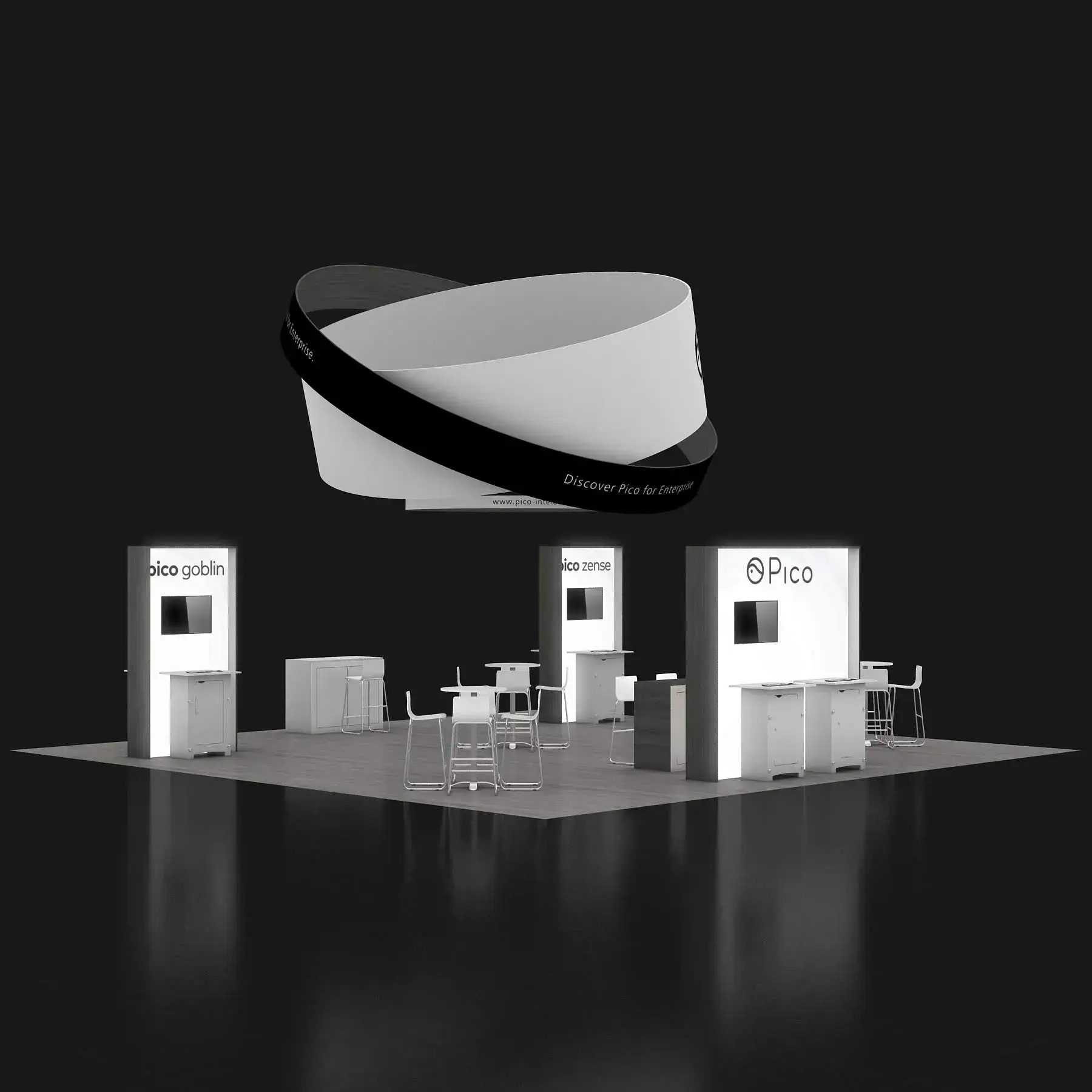 30x30 convention booth builders