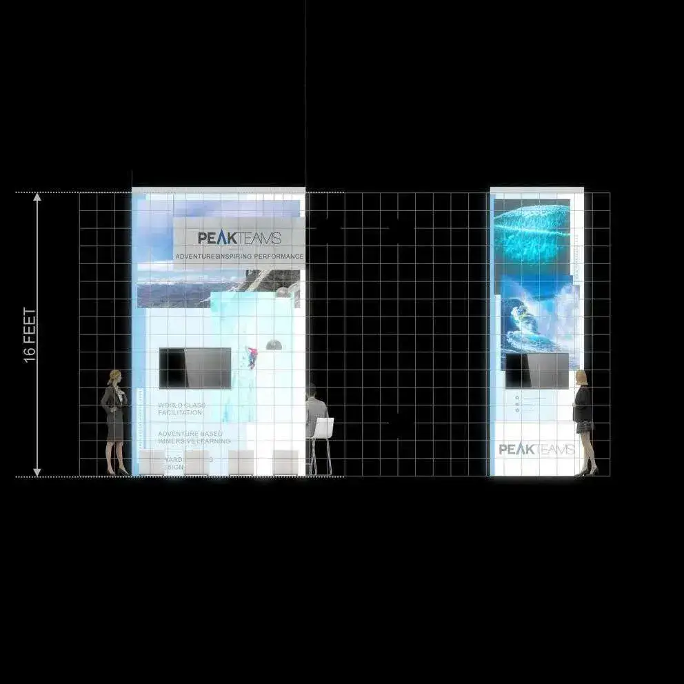 30x30 convention booth builders