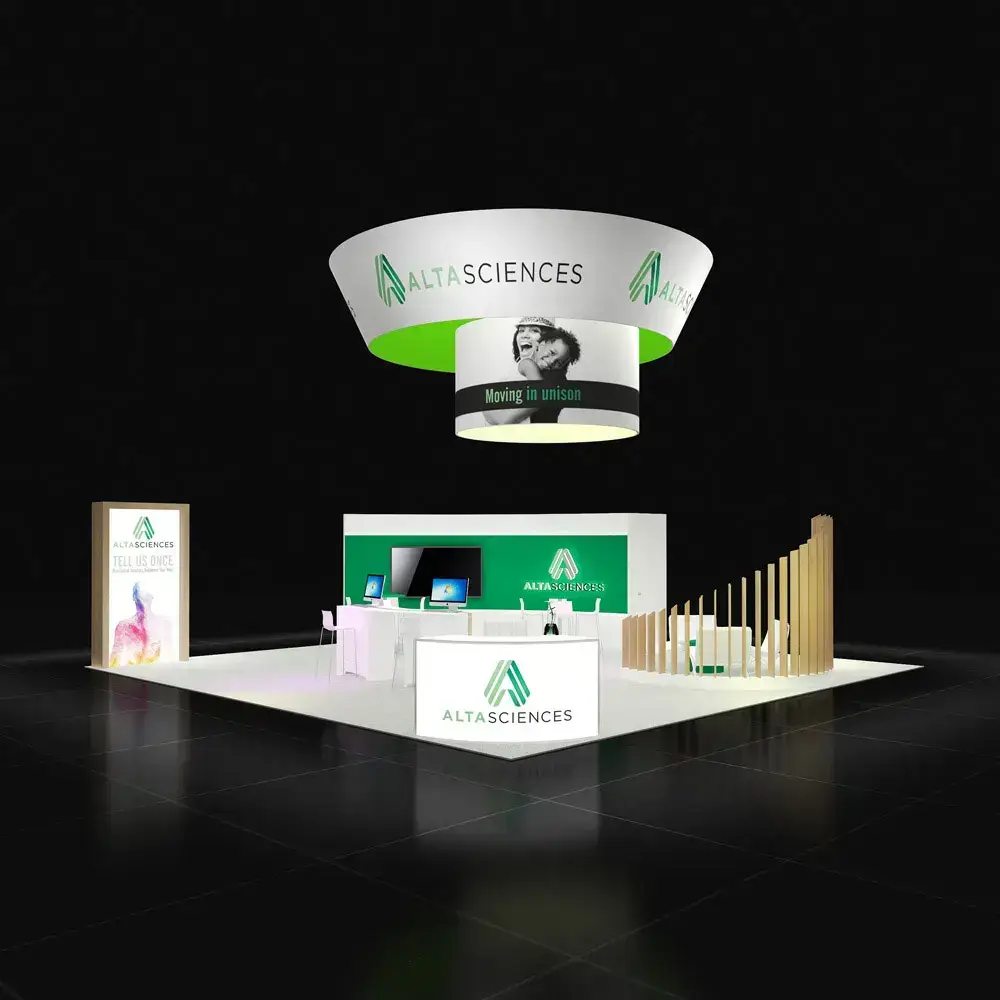 30x30 convention booth builders