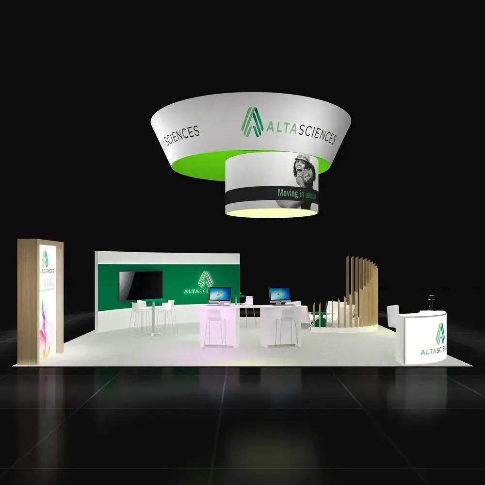 30x30 convention booth builders