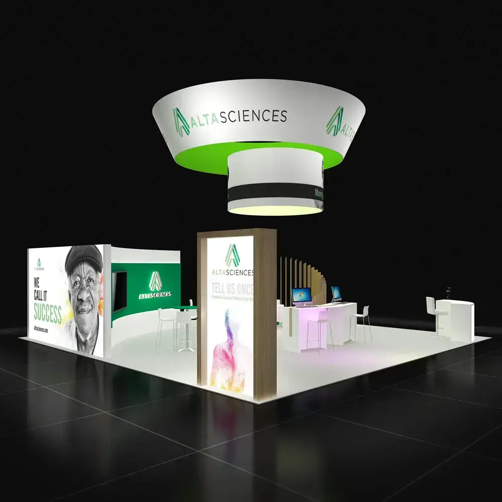 30x30 convention booth builders