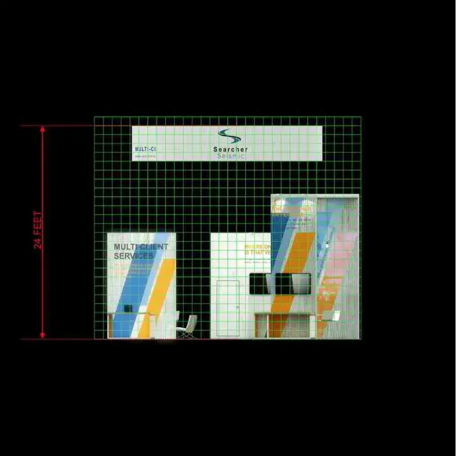 30x30 convention booth builders