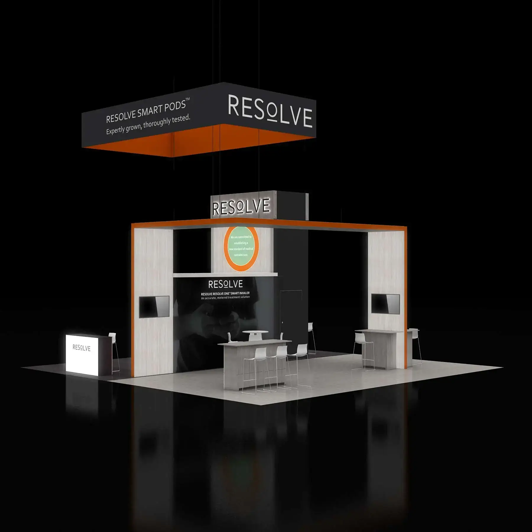 30x30 convention booth builders