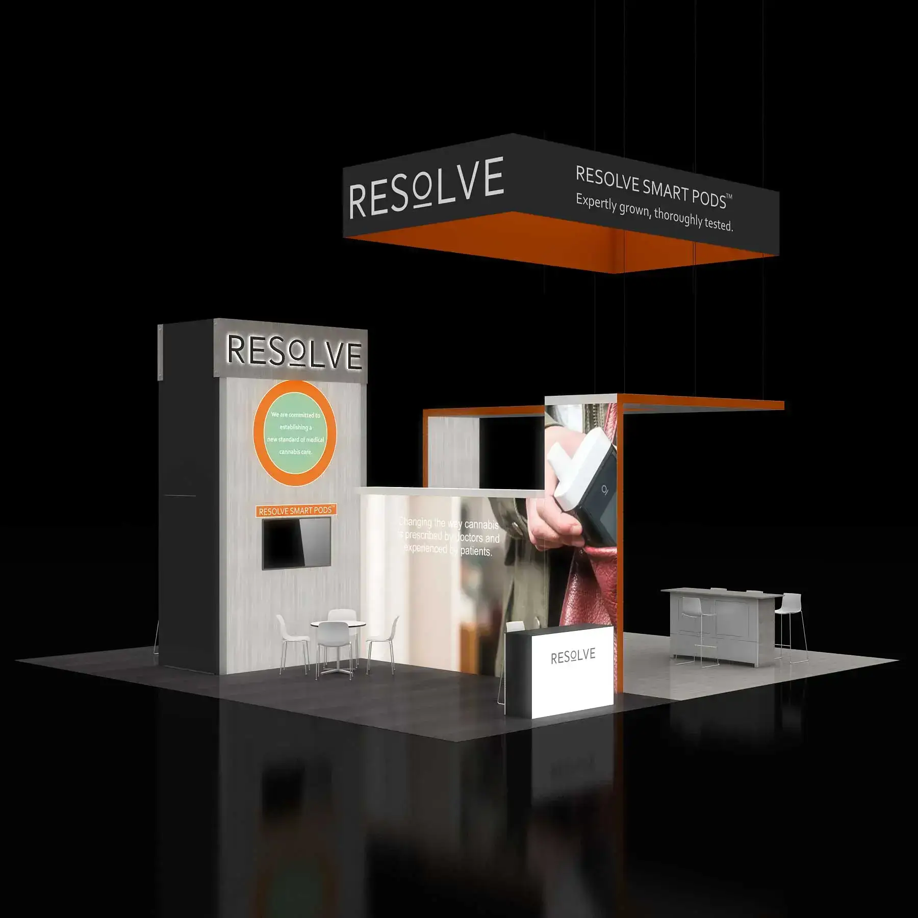 30x30 convention booth builders