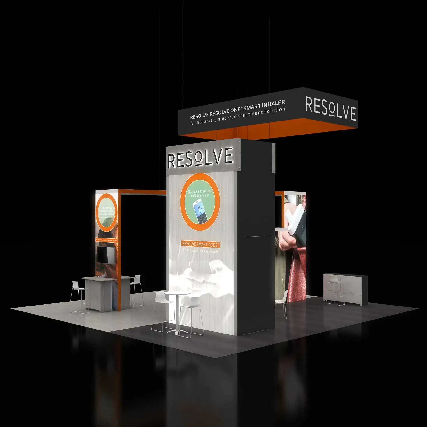 30x30 convention booth builders