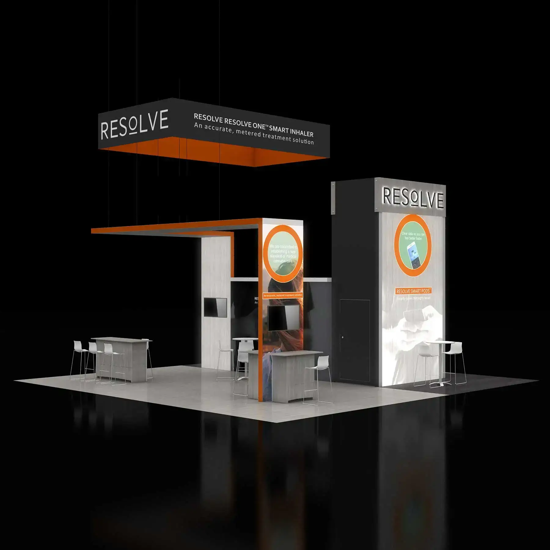 30x30 convention booth builders