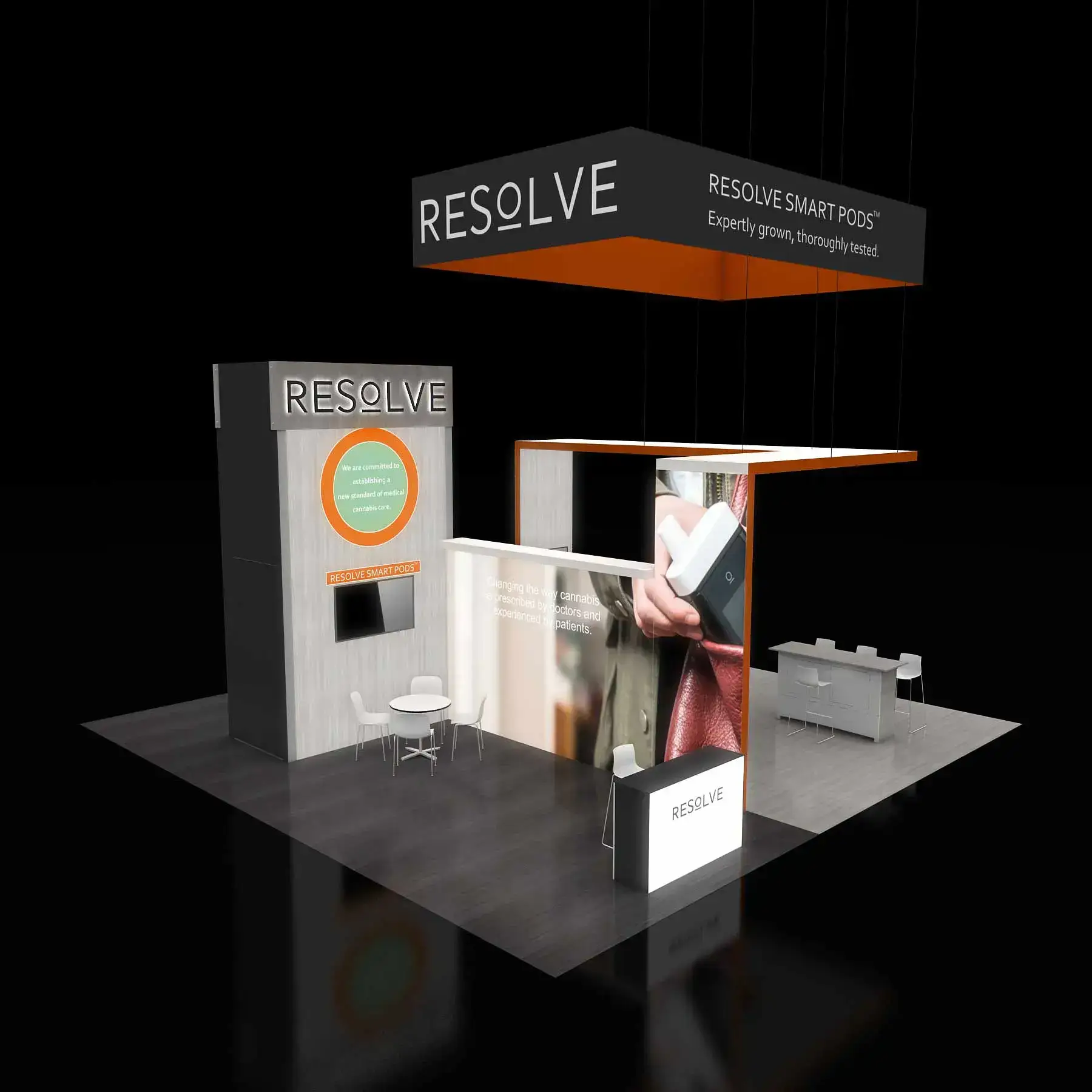 30x30 convention booth builders