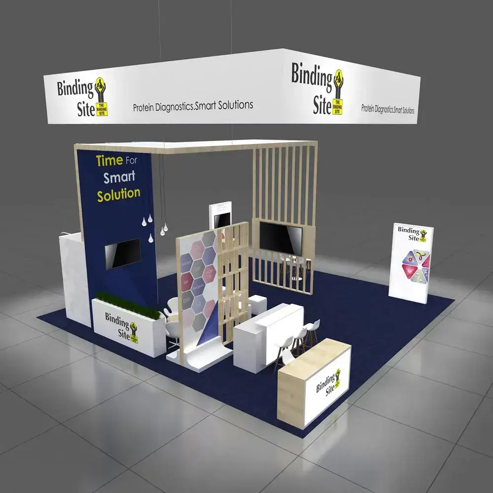 30x30 convention booth builders